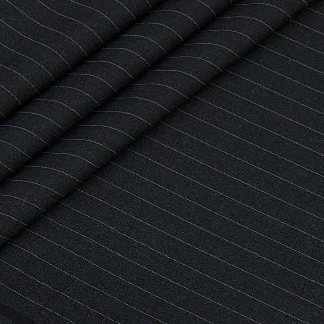 Trouser Fabric Donear 4Way Stretchable Premium Lining Color Worsted Black